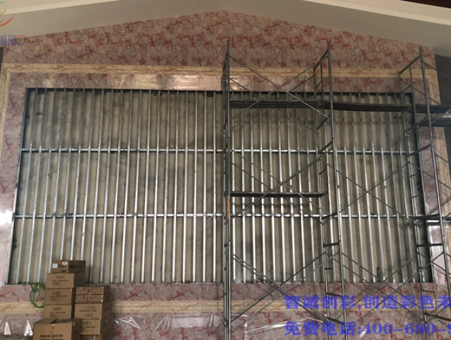 湛江萬聚生態樂園宴會廳室內P3全彩屏